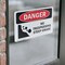 Signmission No Trespassing Steep Grade Danger Sign, Vinyl Decal, 10in W x 7in L, 2PK OS-2PACK-DS-D-710-L-1785 - alternate 3